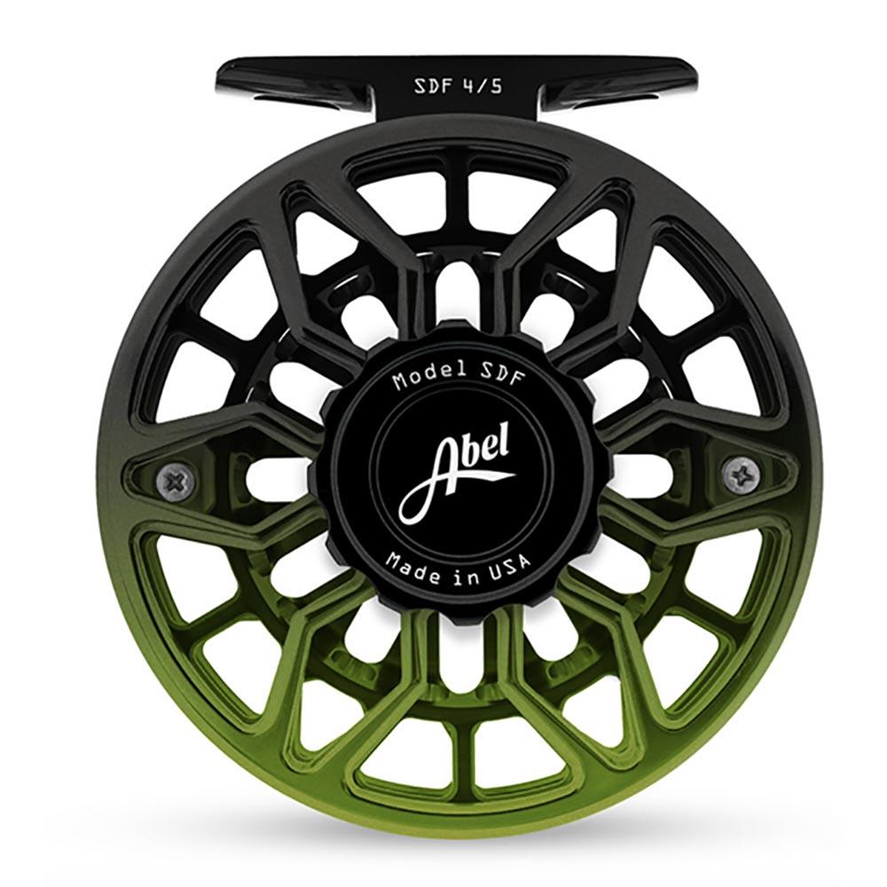 Abel SDF 4/5 Reel Ported in Retro Green and Black